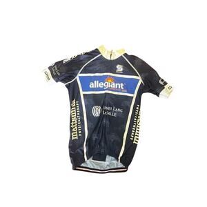 Men's Squadra cycling jersey size medium dark blue